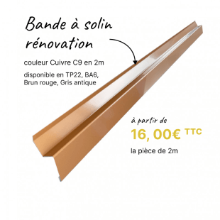 bande à solin pour rénovation